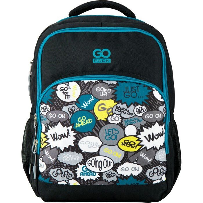 Школьный рюкзак GoPack Education для мальчиков 20 л Just go чёрный (GO20-113M-5) купить недорого в Ты Купи
