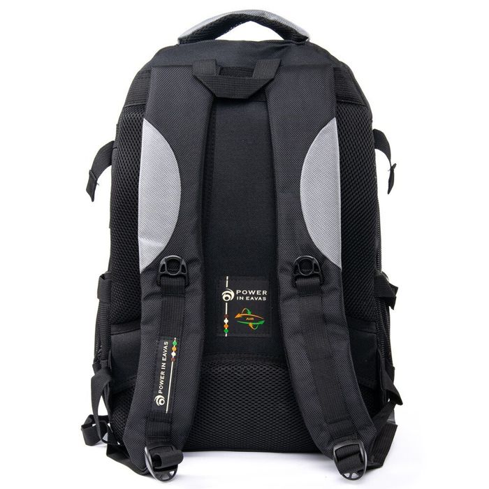 Городской рюкзак для ноутбука с USB Power In Eavas 9688 grey купить недорого в Ты Купи