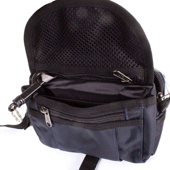 Чоловіча спортивна сумка через плече ONEPOLAR W3172-navy купити недорого в Ти Купи