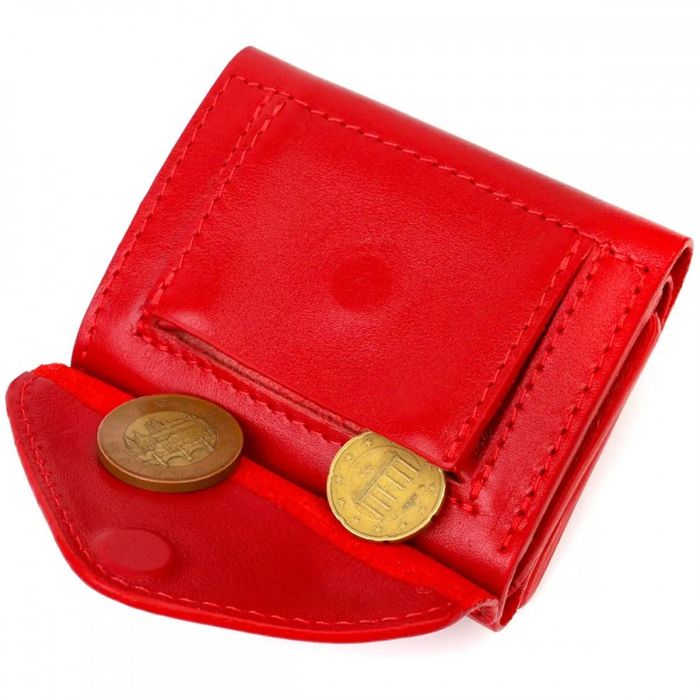 Кожаный женский кошелек ручной работы GRANDE PELLE 16785 купить недорого в Ты Купи