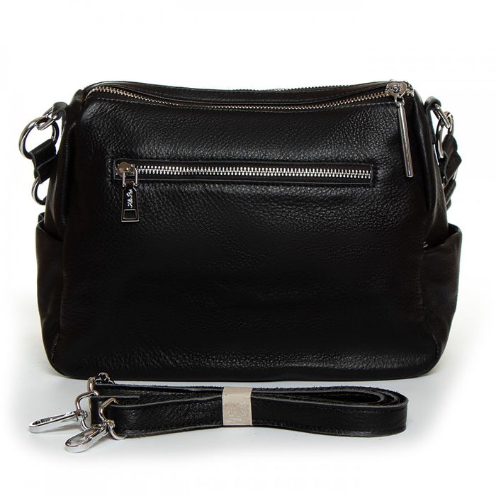 Жіноча шкіряна сумка ALEX RAI 8930-9 black купити недорого в Ти Купи