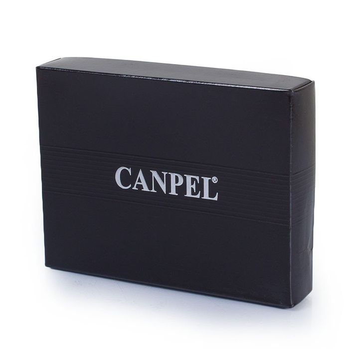 Мужское черное кожаное портмоне CANPELLINI SHI1043-8 купить недорого в Ты Купи