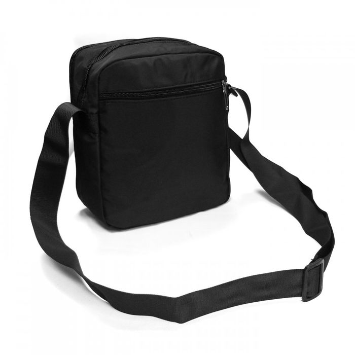 Мужская сумка через плечо Lanpad 4123 black купить недорого в Ты Купи