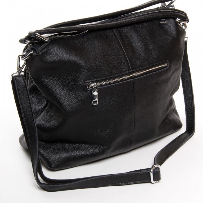 Женская кожаная сумка классическая ALEX RAI 01-12 25-83105-9 black купить недорого в Ты Купи