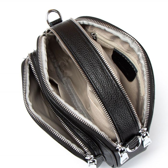 Жіноча шкіряна сумка ALEX RAI 99112 black купити недорого в Ти Купи