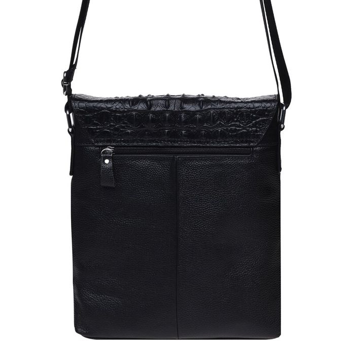 Мужская кожаная сумка Keizer K187013-black купить недорого в Ты Купи