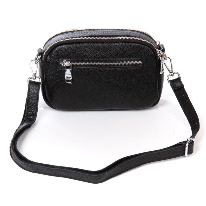 Женская кожаная сумка классическая ALEX RAI 99109 black купить недорого в Ты Купи