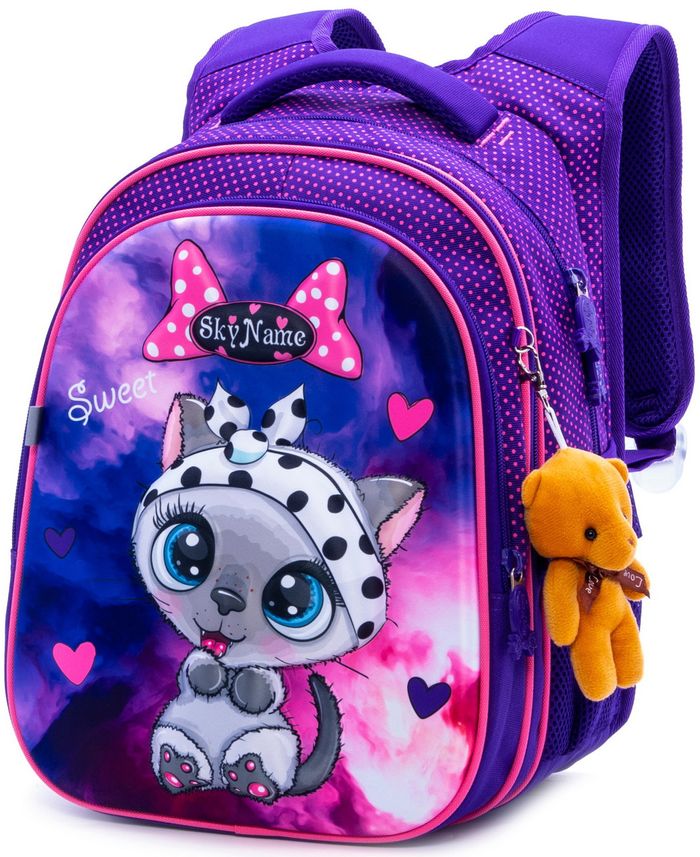 Рюкзак школьный для девочек SkyName R1-020 Full Set купить недорого в Ты Купи
