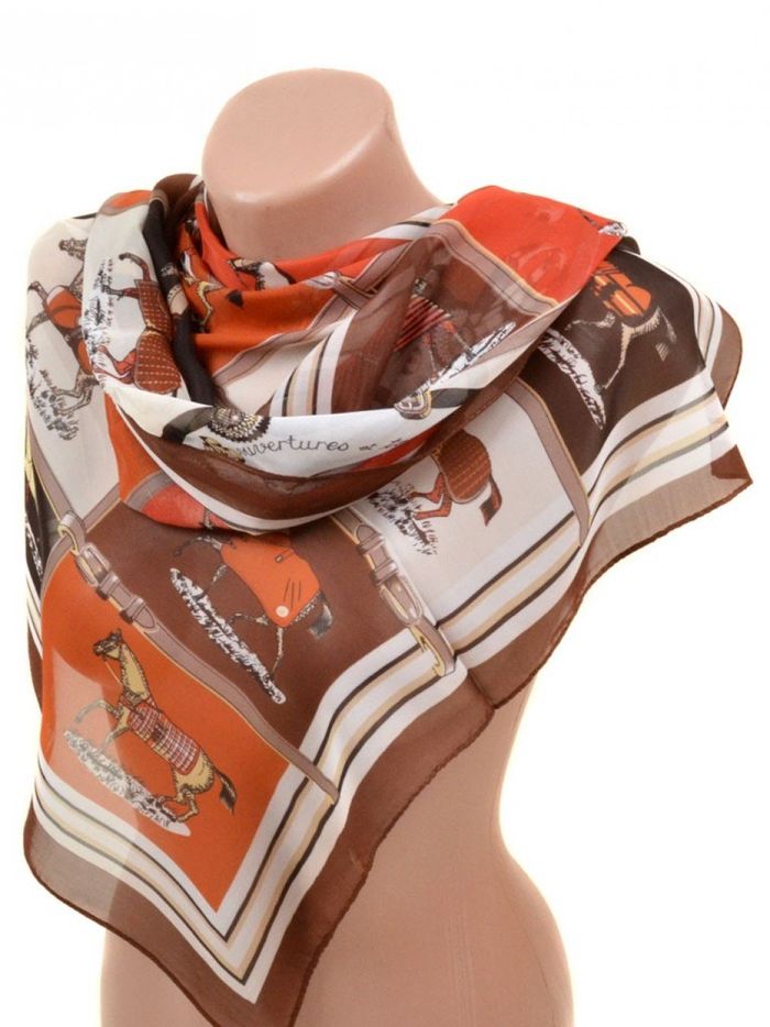 Жіночий шарф весна-літо шифон 10995-4 купити недорого в Ти Купи