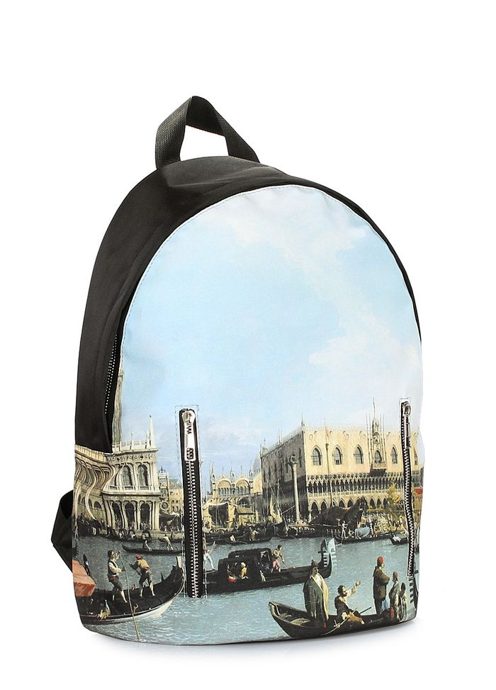 Женский текстильный рюкзак POOLPARTY voyage-venezia купить недорого в Ты Купи