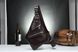 Шкіряна темно-коричнева сумка-слінг Vintage 14998