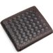 Чоловічий шкіряний гаманець Vintage 14427 Темно-коричневий