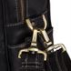 Чоловіча діловий шкіряна сумка Vintage 14204 Чорний