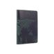 Обкладинка для паспорта зі шкіри HiArt PC-01 Shabby Alga 7 wonders of the world Зелений