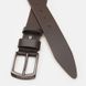 Мужской кожаный ремень Borsa Leather V1115FX21-brown