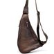 Шкіряна чоловіча темно-коричнева сумка-рюкзак Tarwa rc-3026-3md