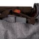 Дорожня текстильна сіра сумка Vintage 20137