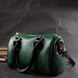 Молодіжна жіноча шкіряна сумка через плече Vintage 22351, Зелений