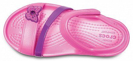 Кроксы Crocs 19-20 Розовый (Crocs 205043-6U9 pink - 19-20) купить недорого в Ты Купи