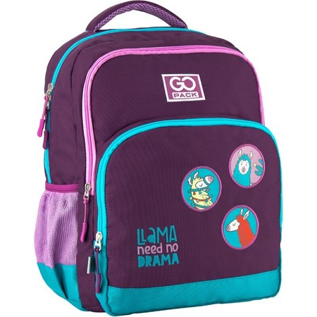 Школьный рюкзак GoPack Education для девочек 20 л Lama фиолетовый (GO20-113M-4) купить недорого в Ты Купи