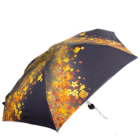 Зонт черный женский облегченный компактный механический ZEST купить недорого в Ты Купи