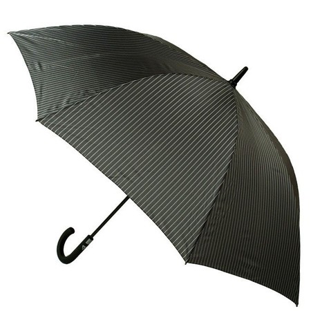 Мужской полуавтомат зонт-трость Fulton Knightsbridge-2 G451 - Black Steel (Черный с серым) купить недорого в Ты Купи