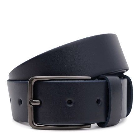 Чоловічий шкіряний ремінь Borsa Leather 115v1fx65-navy купити недорого в Ти Купи
