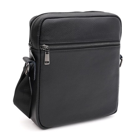 Чоловіча шкіряна сумка Keizer K1265-1bl-black купити недорого в Ти Купи