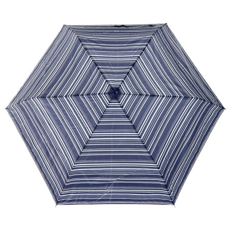 Механический женский зонтик INCOGNITO FULL412-navy-stripe купить недорого в Ты Купи