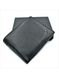 Мужской кожаный кошелек-зажим Weatro 11 х 9 х 2,5 см Черный wtro-168-24F