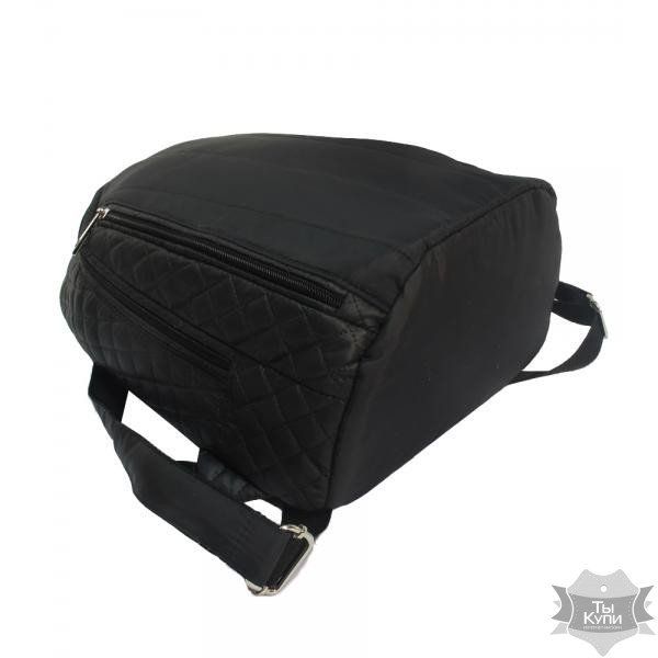 Чорний стьобаний рюкзак EPISODE DENVER BLACK E16S007.01 купити недорого в Ти Купи
