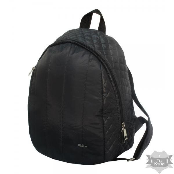 Черный стеганый рюкзак EPISODE DENVER BLACK E16S007.01 купить недорого в Ты Купи