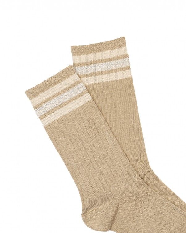 Шкарпетки ISSA PLUS NS-357 36-41 темно-бежевий купити недорого в Ти Купи