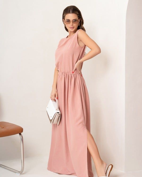 Платье ISSA PLUS 14063 M розовый купить недорого в Ты Купи