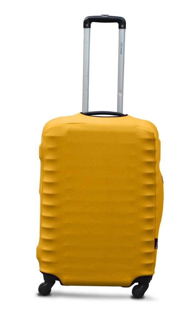 Захисний чохол для валізи Coverbag дайвінг жовтий M купити недорого в Ти Купи