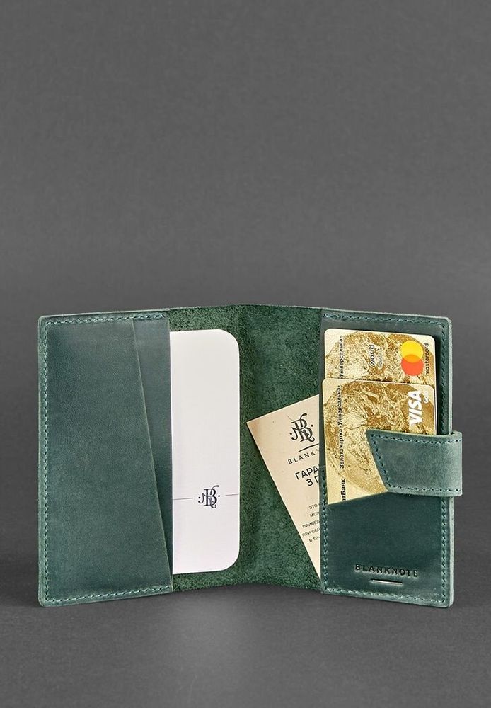 Обкладинка для паспорта зі шкіри BlankNote bn-op-4-iz купити недорого в Ти Купи