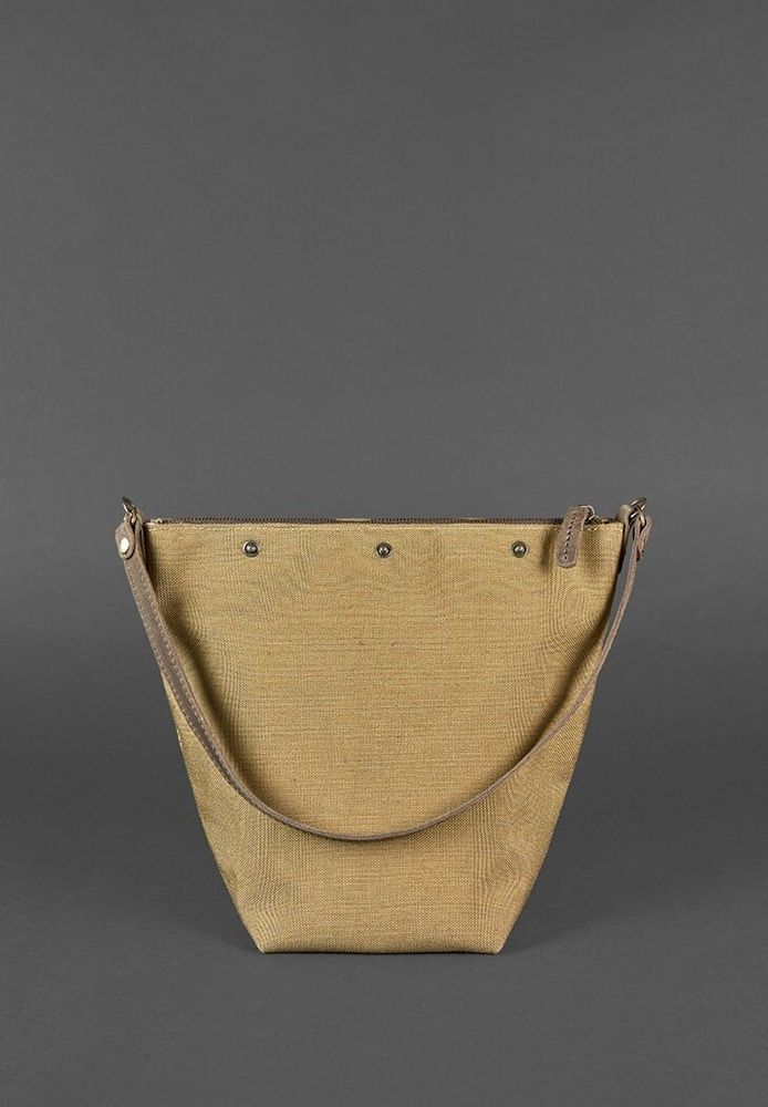 Плетеная сумка из натуральной кожи BlankNote Пазл темно-коричневая Crazy Horse BN-BAG-32-O купить недорого в Ты Купи