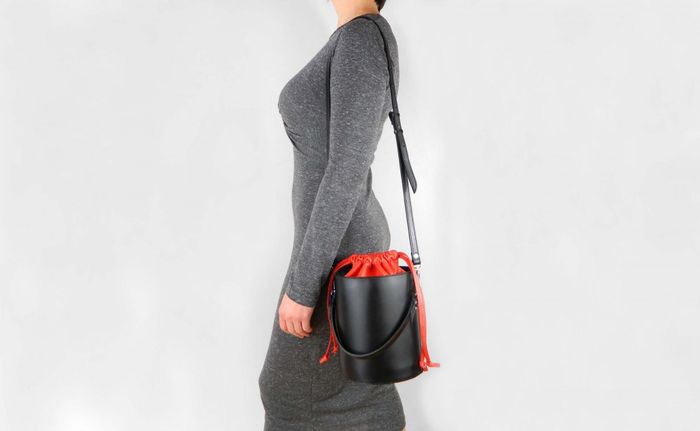 Жіноча сумочка з натуральної шкіри Svіtlana Zubko fiole S0201-03 купити недорого в Ти Купи