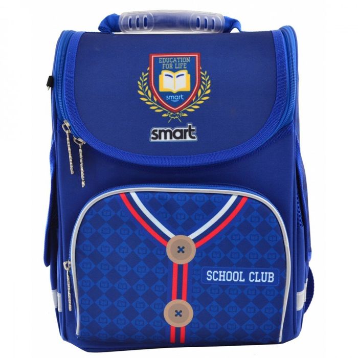 Школьный каркасный рюкзак Smart 12 л для мальчиков PG-11 «School Club» (555995) купить недорого в Ты Купи