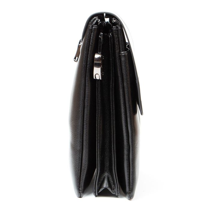 Мужская сумка через плечо из кожзама DR. BOND 523-3 black купить недорого в Ты Купи