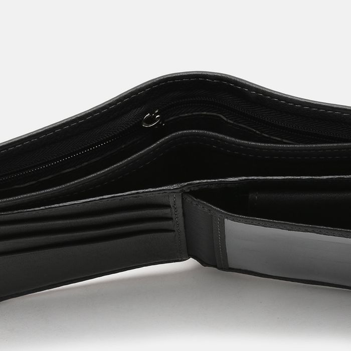 Мужской кожаный портмоне Ricco Grande K1208-black купить недорого в Ты Купи