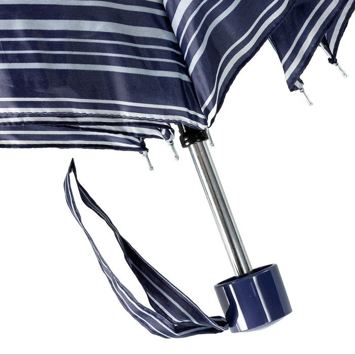 Механический женский зонтик INCOGNITO FULL412-navy-stripe купить недорого в Ты Купи