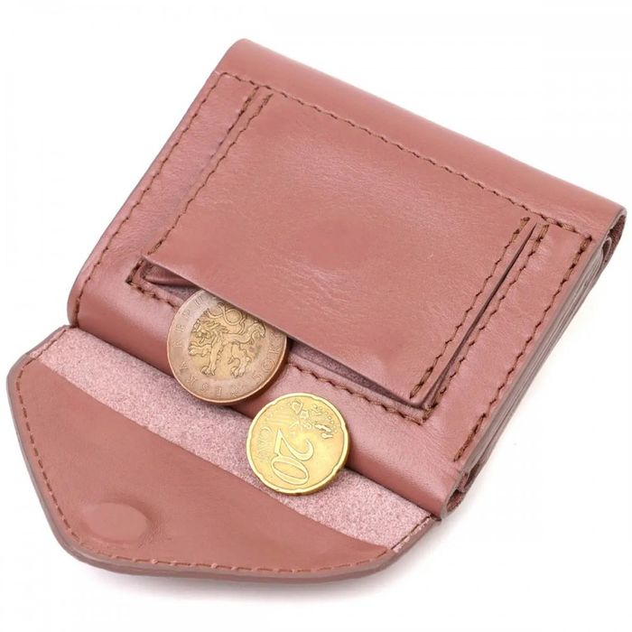 Кожаный женский кошелек ручной работы GRANDE PELLE 16784 купить недорого в Ты Купи