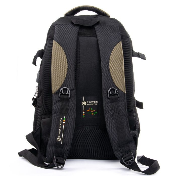 Городской рюкзак для ноутбука с USB Power In Eavas 9688 green купить недорого в Ты Купи