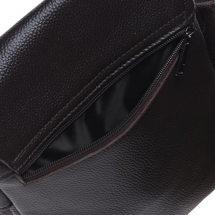 Чоловіча шкіряна сумка Keizer K12055-brown купити недорого в Ти Купи