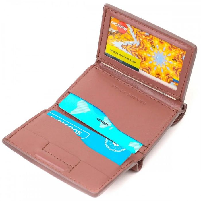 Шкіряний жіночий гаманець ручної роботи GRANDE PELLE 16784 купити недорого в Ти Купи