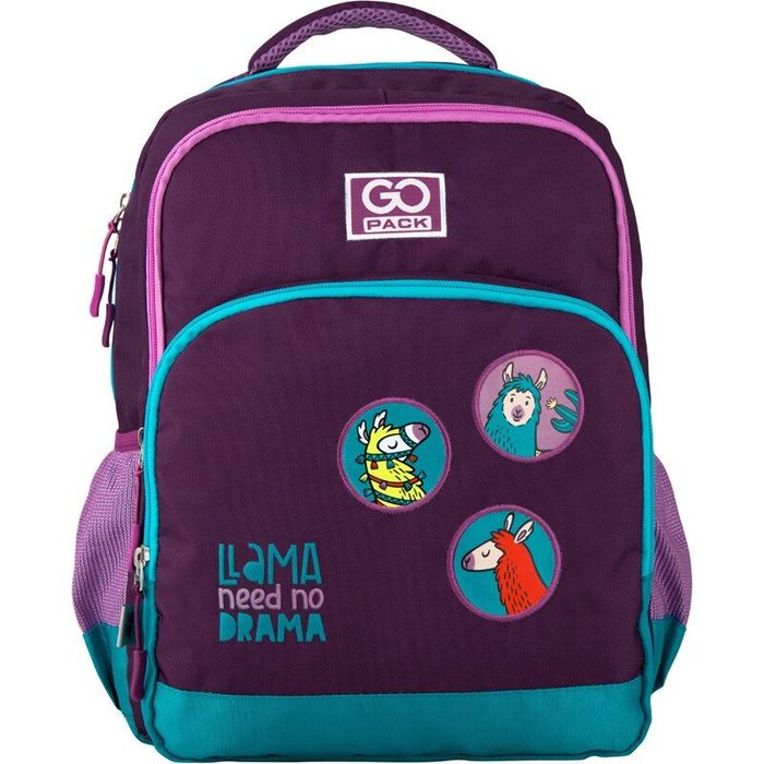 Школьный рюкзак GoPack Education для девочек 20 л Lama фиолетовый (GO20-113M-4) купить недорого в Ты Купи