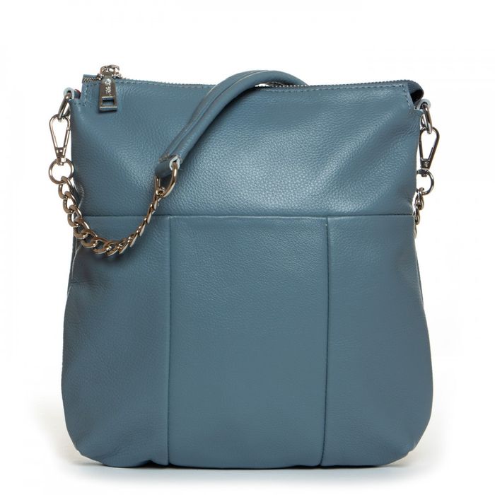 Жіноча шкіряна сумка ALEX RAI 2030-9 blue купити недорого в Ти Купи