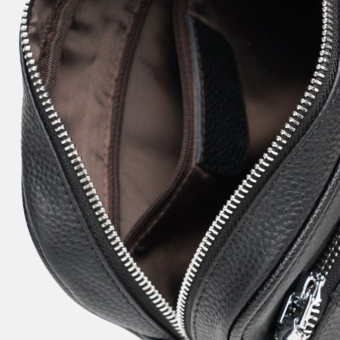 Чоловічі шкіряні сумки Ricco Grande K16399-black купити недорого в Ти Купи