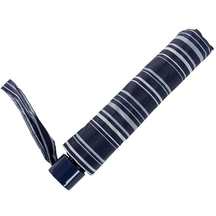 Парасолька жіноча механічна INCOGNITO FULL412-navy-stripe купити недорого в Ти Купи